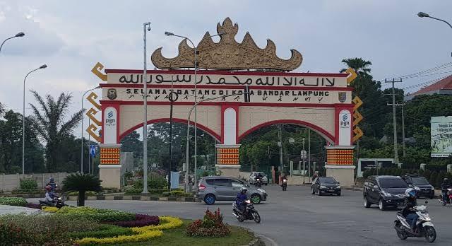 Satgas COVID-19 Lakukan Penyekatan Di Lima Titik Jalur Keluar Masuk Kota Bandar Lampung